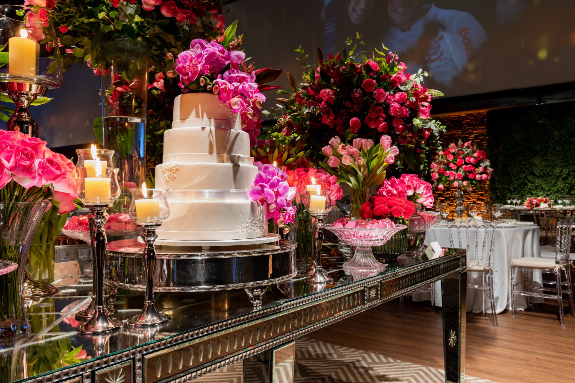 Wedding Traditions Cake and Flowers